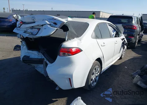 2021 Toyota Corolla Le z USA, uszkodzony, nr VIN 5YFEPMAE7MP155451